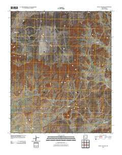 Fence Lake SW New Mexico Historical topographic map, 1:24000 scale, 7.5 X 7.5 Minute, Year 2010