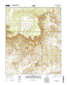 Fence Lake SW New Mexico Historical topographic map, 1:24000 scale, 7.5 X 7.5 Minute, Year 2013