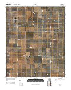 Field New Mexico Historical topographic map, 1:24000 scale, 7.5 X 7.5 Minute, Year 2010