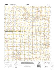 Field New Mexico Historical topographic map, 1:24000 scale, 7.5 X 7.5 Minute, Year 2013