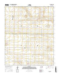 Field New Mexico Current topographic map, 1:24000 scale, 7.5 X 7.5 Minute, Year 2017