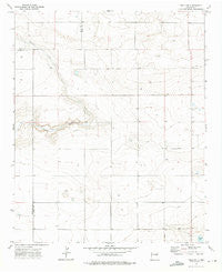 Field SW New Mexico Historical topographic map, 1:24000 scale, 7.5 X 7.5 Minute, Year 1973