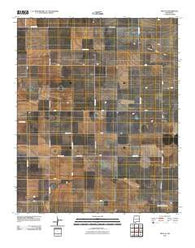 Field SE New Mexico Historical topographic map, 1:24000 scale, 7.5 X 7.5 Minute, Year 2010
