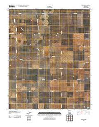 Field SW New Mexico Historical topographic map, 1:24000 scale, 7.5 X 7.5 Minute, Year 2010
