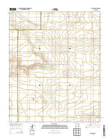 Field SW New Mexico Historical topographic map, 1:24000 scale, 7.5 X 7.5 Minute, Year 2013