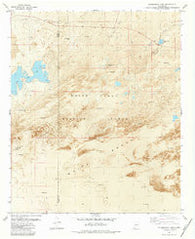 Fifteenmile Lake New Mexico Historical topographic map, 1:24000 scale, 7.5 X 7.5 Minute, Year 1982