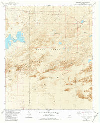 Fifteenmile Lake New Mexico Historical topographic map, 1:24000 scale, 7.5 X 7.5 Minute, Year 1982