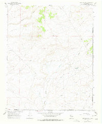 Fire Rock Well New Mexico Historical topographic map, 1:24000 scale, 7.5 X 7.5 Minute, Year 1966