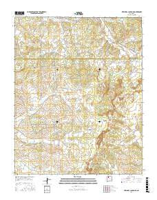 Five Lakes Canyon NE New Mexico Current topographic map, 1:24000 scale, 7.5 X 7.5 Minute, Year 2017