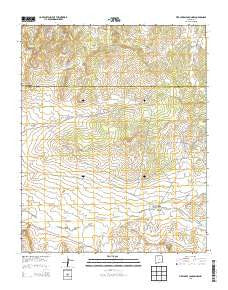 Five Lakes Canyon NW New Mexico Historical topographic map, 1:24000 scale, 7.5 X 7.5 Minute, Year 2013