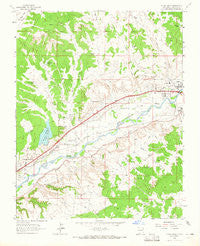 Flora Vista New Mexico Historical topographic map, 1:24000 scale, 7.5 X 7.5 Minute, Year 1963