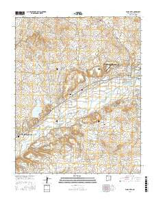 Flora Vista New Mexico Current topographic map, 1:24000 scale, 7.5 X 7.5 Minute, Year 2017