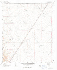 Florida New Mexico Historical topographic map, 1:24000 scale, 7.5 X 7.5 Minute, Year 1964