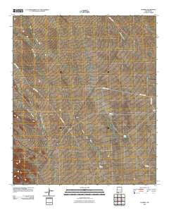 Florida New Mexico Historical topographic map, 1:24000 scale, 7.5 X 7.5 Minute, Year 2010
