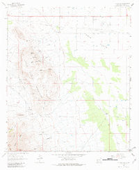 Florida Gap New Mexico Historical topographic map, 1:24000 scale, 7.5 X 7.5 Minute, Year 1964