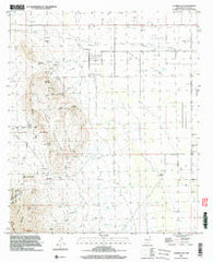 Florida Gap New Mexico Historical topographic map, 1:24000 scale, 7.5 X 7.5 Minute, Year 1996