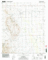 Florida Gap New Mexico Historical topographic map, 1:24000 scale, 7.5 X 7.5 Minute, Year 1996