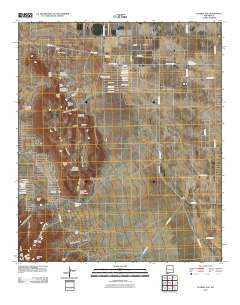 Florida Gap New Mexico Historical topographic map, 1:24000 scale, 7.5 X 7.5 Minute, Year 2010
