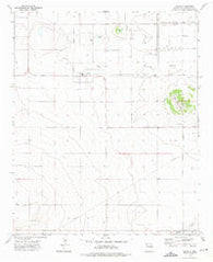 Floyd New Mexico Historical topographic map, 1:24000 scale, 7.5 X 7.5 Minute, Year 1973