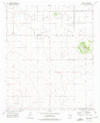 Floyd New Mexico Historical topographic map, 1:24000 scale, 7.5 X 7.5 Minute, Year 1973