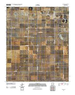Floyd New Mexico Historical topographic map, 1:24000 scale, 7.5 X 7.5 Minute, Year 2010