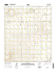 Floyd New Mexico Current topographic map, 1:24000 scale, 7.5 X 7.5 Minute, Year 2017
