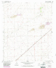 Floyd SE New Mexico Historical topographic map, 1:24000 scale, 7.5 X 7.5 Minute, Year 1973