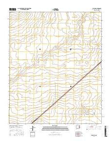 Floyd SE New Mexico Current topographic map, 1:24000 scale, 7.5 X 7.5 Minute, Year 2017