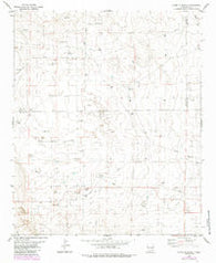 Flying M Ranch New Mexico Historical topographic map, 1:24000 scale, 7.5 X 7.5 Minute, Year 1978