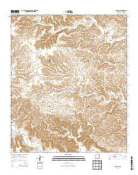 Flying H New Mexico Current topographic map, 1:24000 scale, 7.5 X 7.5 Minute, Year 2013