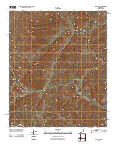 Flying H NE New Mexico Historical topographic map, 1:24000 scale, 7.5 X 7.5 Minute, Year 2010