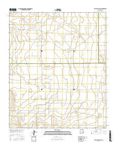 Flying M Ranch New Mexico Current topographic map, 1:24000 scale, 7.5 X 7.5 Minute, Year 2017