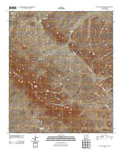 Flying W Mountain New Mexico Historical topographic map, 1:24000 scale, 7.5 X 7.5 Minute, Year 2010