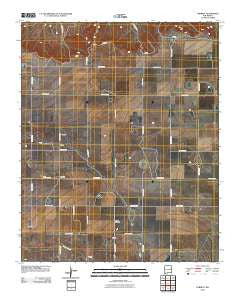 Forrest New Mexico Historical topographic map, 1:24000 scale, 7.5 X 7.5 Minute, Year 2010