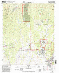 Fort Bayard New Mexico Historical topographic map, 1:24000 scale, 7.5 X 7.5 Minute, Year 1999