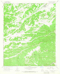Fort Stanton New Mexico Historical topographic map, 1:24000 scale, 7.5 X 7.5 Minute, Year 1963
