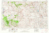Fort Sumner New Mexico Historical topographic map, 1:250000 scale, 1 X 2 Degree, Year 1954