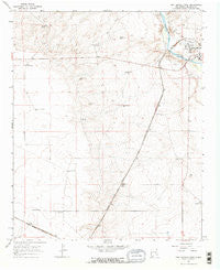 Fort Sumner West New Mexico Historical topographic map, 1:24000 scale, 7.5 X 7.5 Minute, Year 1965