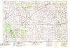 Fort Sumner New Mexico Historical topographic map, 1:250000 scale, 1 X 2 Degree, Year 1954