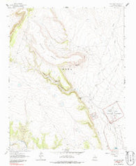 Fort Union New Mexico Historical topographic map, 1:24000 scale, 7.5 X 7.5 Minute, Year 1963