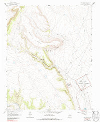 Fort Union New Mexico Historical topographic map, 1:24000 scale, 7.5 X 7.5 Minute, Year 1963