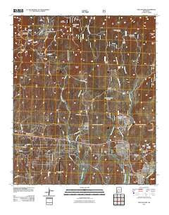 Fort Bayard New Mexico Historical topographic map, 1:24000 scale, 7.5 X 7.5 Minute, Year 2011