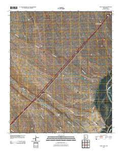 Fort Craig New Mexico Historical topographic map, 1:24000 scale, 7.5 X 7.5 Minute, Year 2010