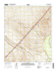 Fort Craig New Mexico Current topographic map, 1:24000 scale, 7.5 X 7.5 Minute, Year 2017