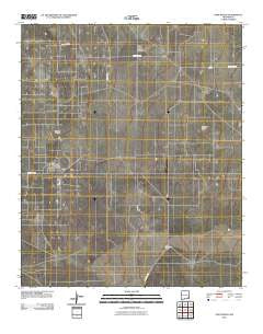 Fort Ranch New Mexico Historical topographic map, 1:24000 scale, 7.5 X 7.5 Minute, Year 2010