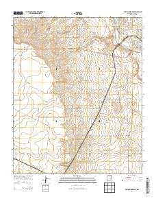 Fort Sumner West New Mexico Historical topographic map, 1:24000 scale, 7.5 X 7.5 Minute, Year 2013