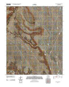 Fort Union New Mexico Historical topographic map, 1:24000 scale, 7.5 X 7.5 Minute, Year 2010