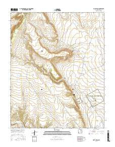 Fort Union New Mexico Current topographic map, 1:24000 scale, 7.5 X 7.5 Minute, Year 2017