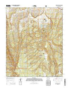 Fort Wingate New Mexico Historical topographic map, 1:24000 scale, 7.5 X 7.5 Minute, Year 2013