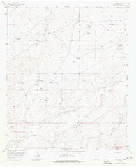 Foster Ranch New Mexico Historical topographic map, 1:24000 scale, 7.5 X 7.5 Minute, Year 1957